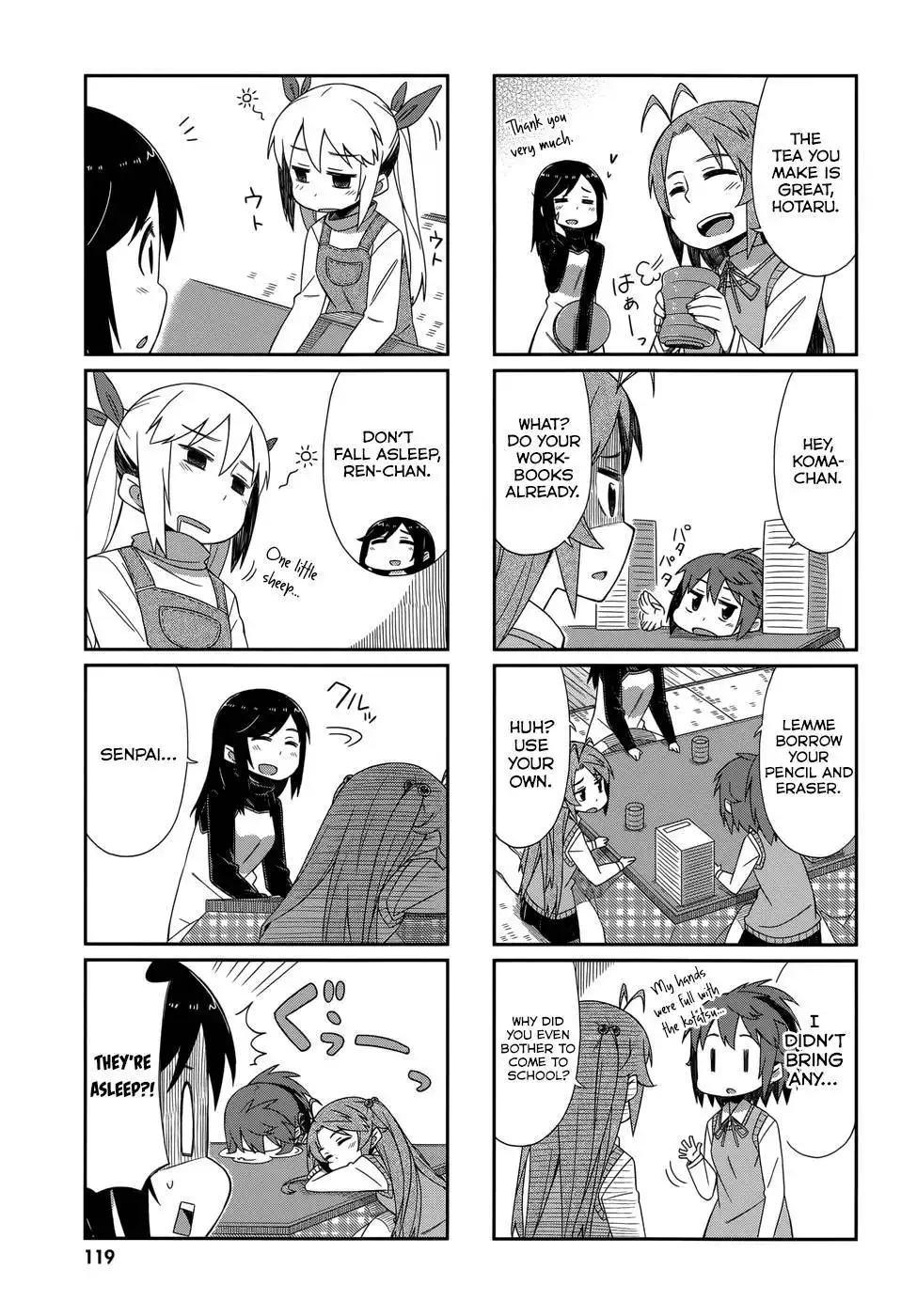 Non Non Biyori Official Anthology Chapter 15 7